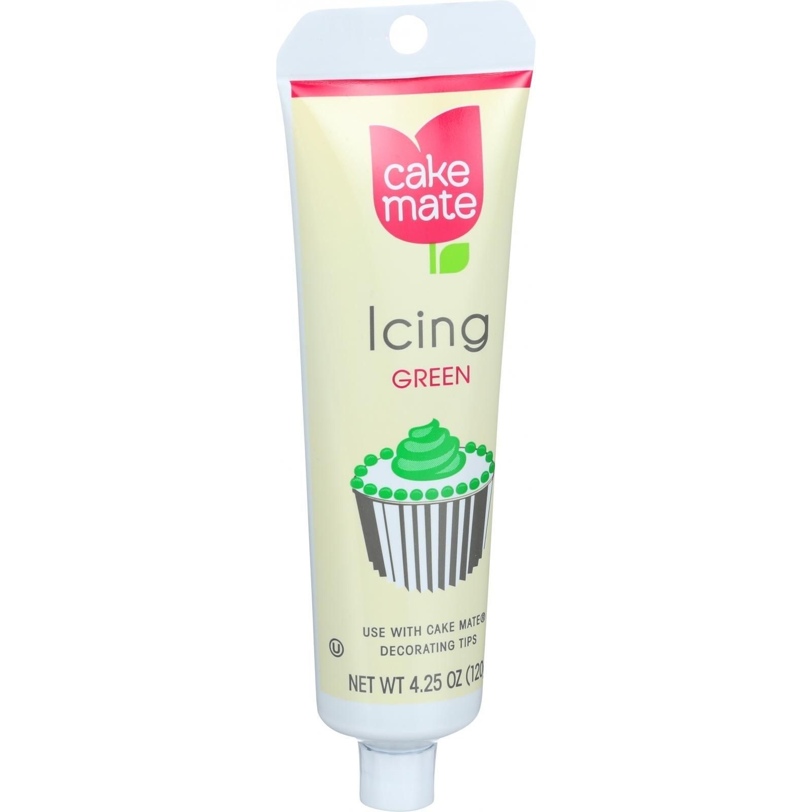 Shop Cake Mate Decorating Icing Green 4 25 Oz Case Of 6