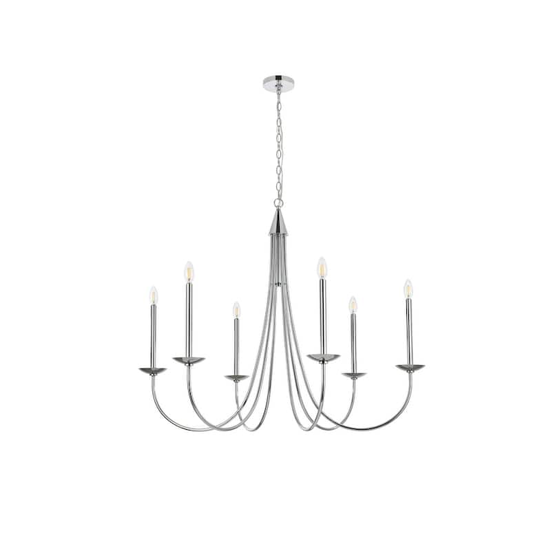 Indigo Home chandelier in Chrome