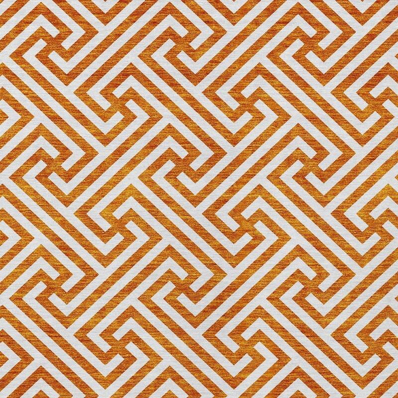 HomeRoots Geometric Transitional Rectangle Outdoor Rug
