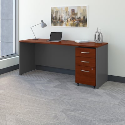 Series C 72W x 24D Office Desk with Drawers by Bush Business Furniture