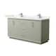 Option Light Green / Carrara Cultured Marble Top /