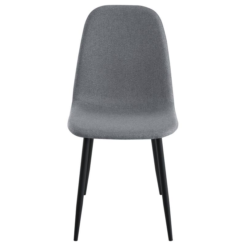 Dennison Upholstered Dining Side Chair Grey (Set Of 4)