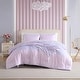 preview thumbnail 1 of 5, Betsey Johnson Ombre Purple Bonus Bed Set