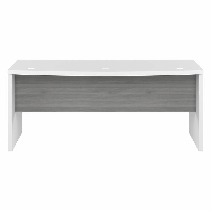 Echo 72W Bow Front Desk by Bush Business Furniture