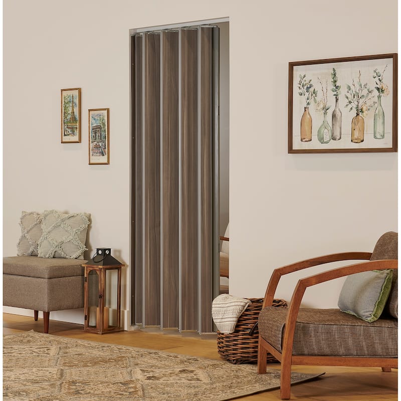 Spectrum Woodshire Driftwood MDF 36-inch Folding Door