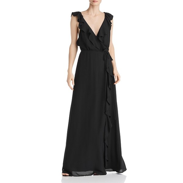 wayf wrap dress