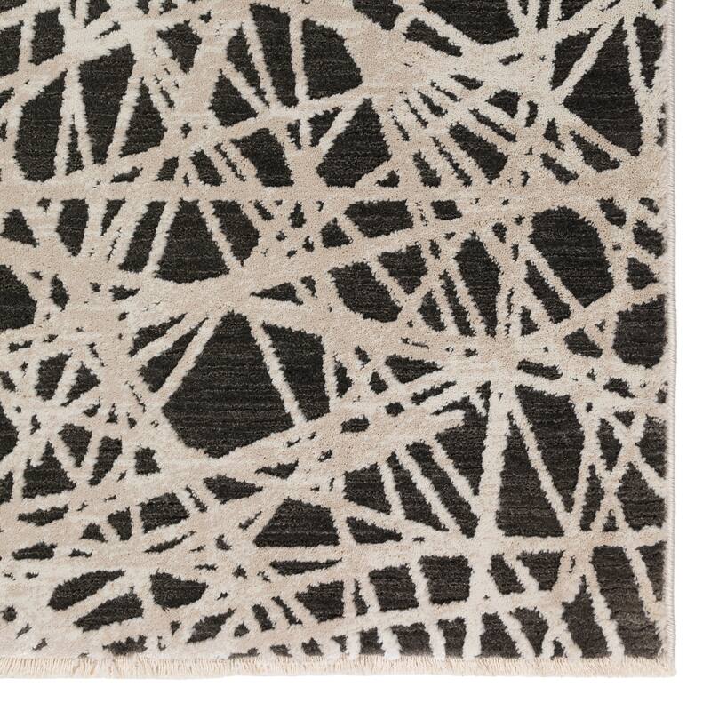 Emery Abstract Strings Machine Made Rug