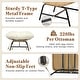 preview thumbnail 41 of 44, Oversized Indoor Outdoor Royal Papasan Rocking Chair, Patio Egg Rocker with Cushions, 450 lb Capacity