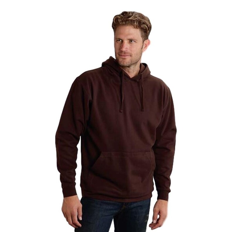 brown sweatshirt men
