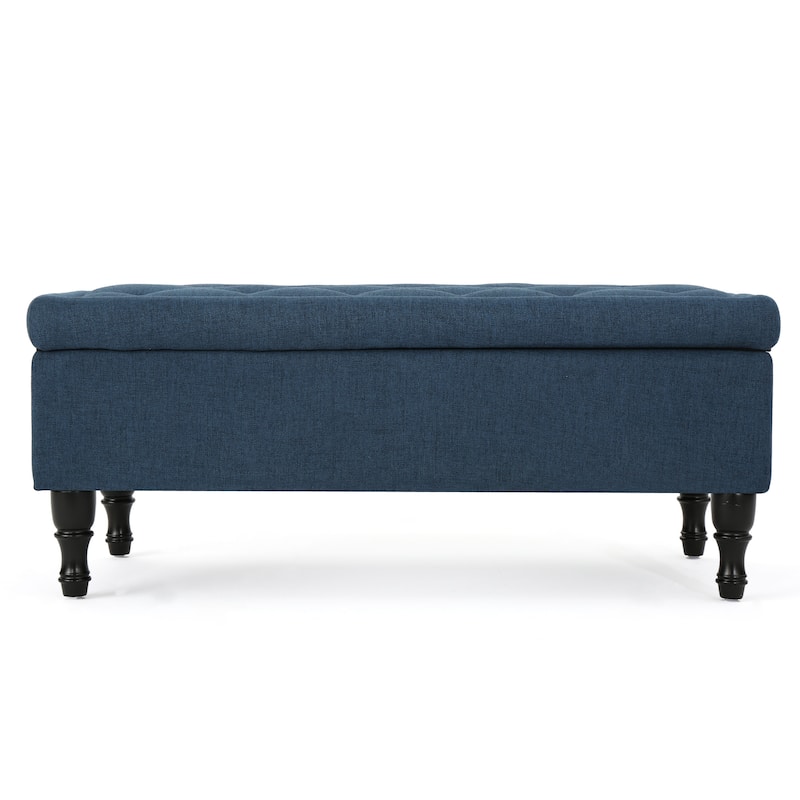 Chantelle Fabric Storage Ottoman by Christopher Knight Home