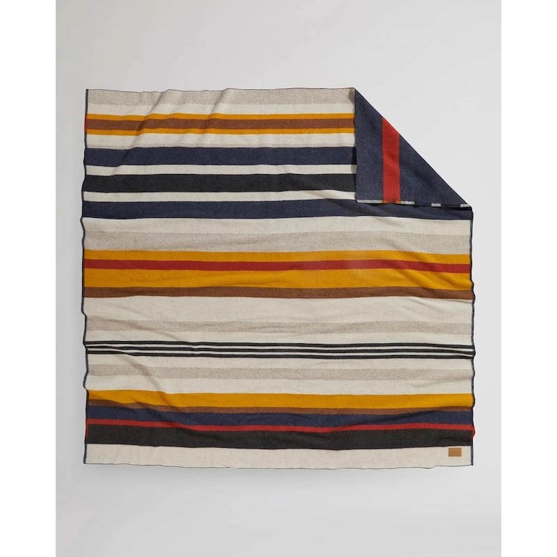 Pendleton Bridger Stripe Wool Throw