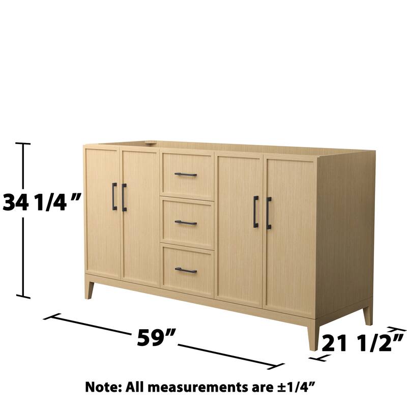 Wyndham Collection WCH717160D-CX-MXX Elan 59" Double Free Standing