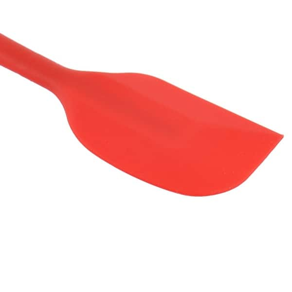 Kitchen Decorating Mixing Stir Cake Cream Rubber Spatula Scraper Red - 20.7 x 4.2 x 1cm