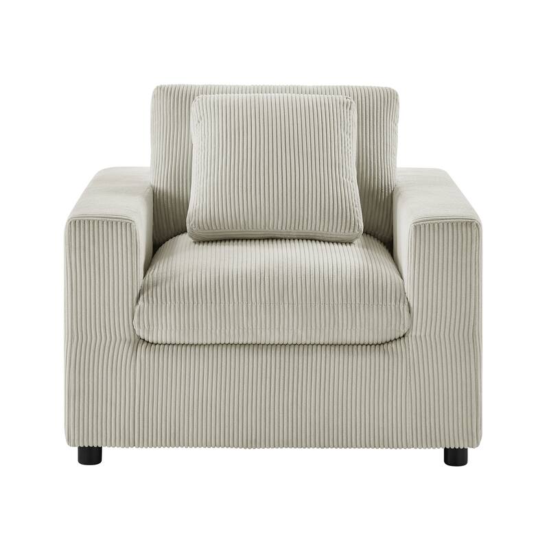 Cambrai Modern Fabric Arm Chair by Greyson Living.
