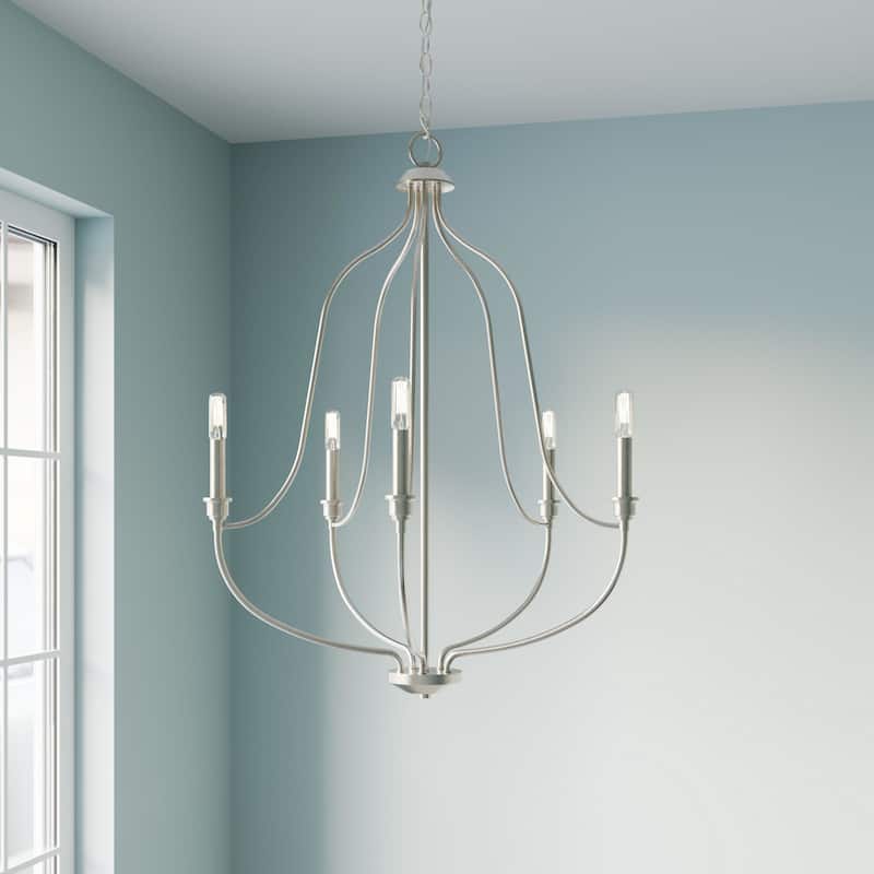 Millennium Lighting 98005 Senoia 5 Light 25" Wide Pillar Candle Style