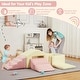 preview thumbnail 9 of 12, Foam Climbing Blocks and Ball Pit, 6PCs Toddler Climb and Crawl Activity Playset Indoor