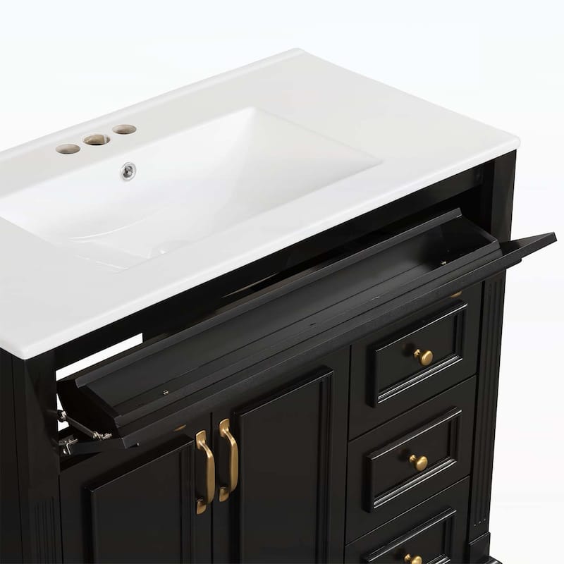 36" Bathroom Vanity with Sink