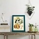 preview thumbnail 31 of 138, Printed Tuscan Fruits IV -Framed Print w/glass-Cherry Red