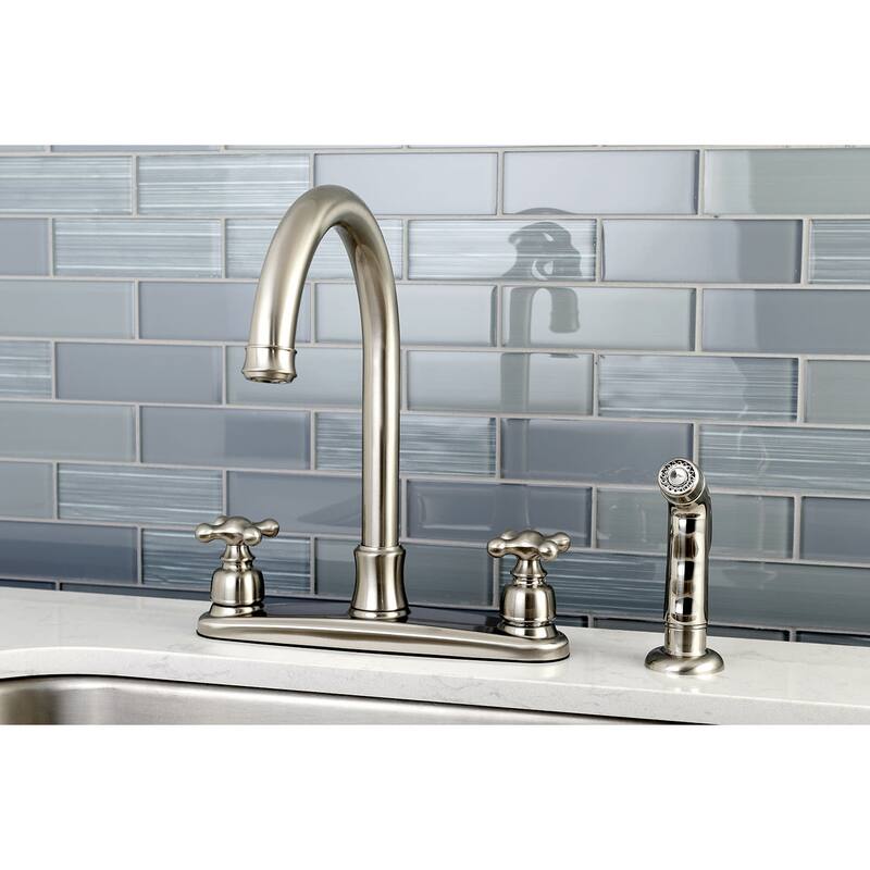 Kingston Brass Victorian 1.8 GPM Standard Kitchen Faucet - Includes