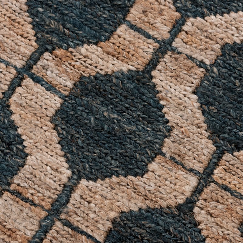 Alora Decor Bali Hand-woven Natural Dhurrie Jute Rug
