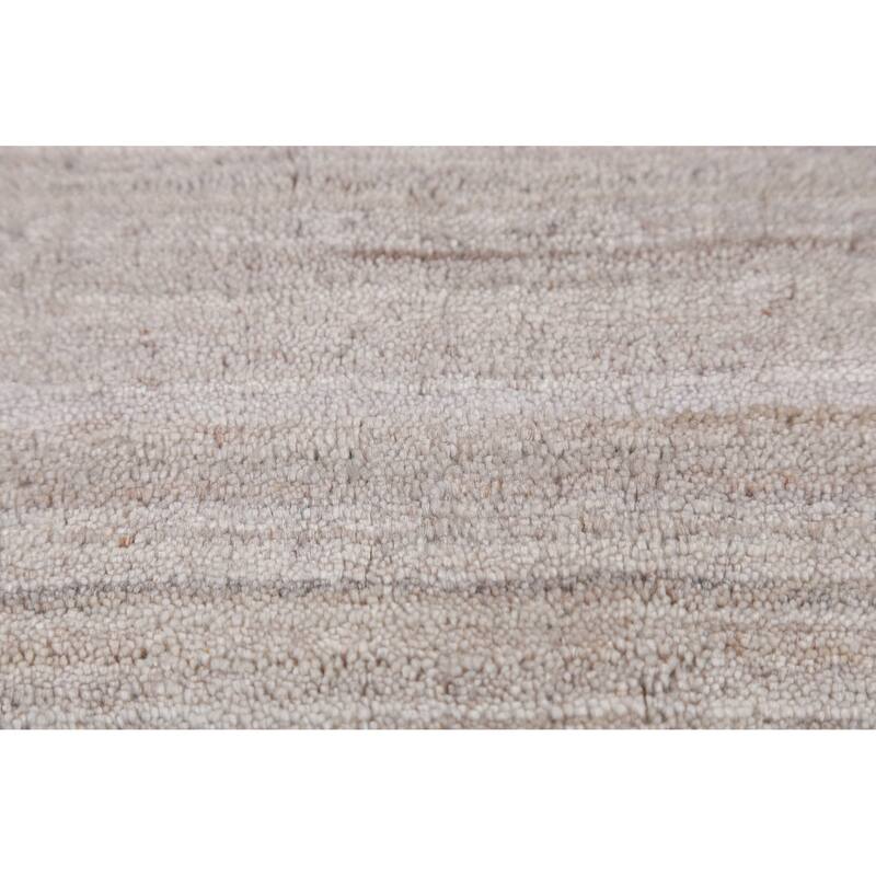 Tribal Gabbeh Indian Rug Hand-Knotted Wool Carpet - 8'5" x 9'9"