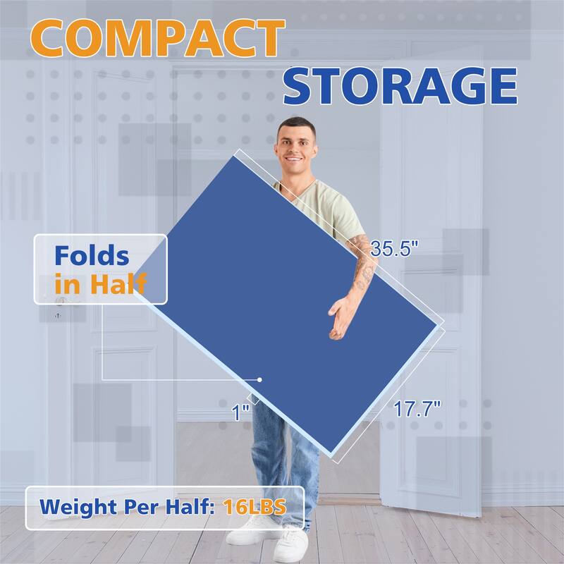 Mid-Size Ping Pong Conversion Top Foldable