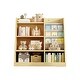 preview thumbnail 10 of 8, Kids Sling Book Rack & Toy Storage Organizer with Shelf,Wood