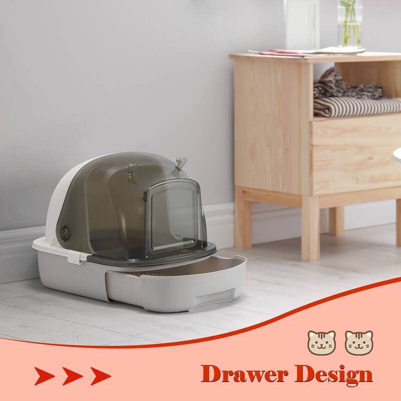 Cat Litter Box with Scoop