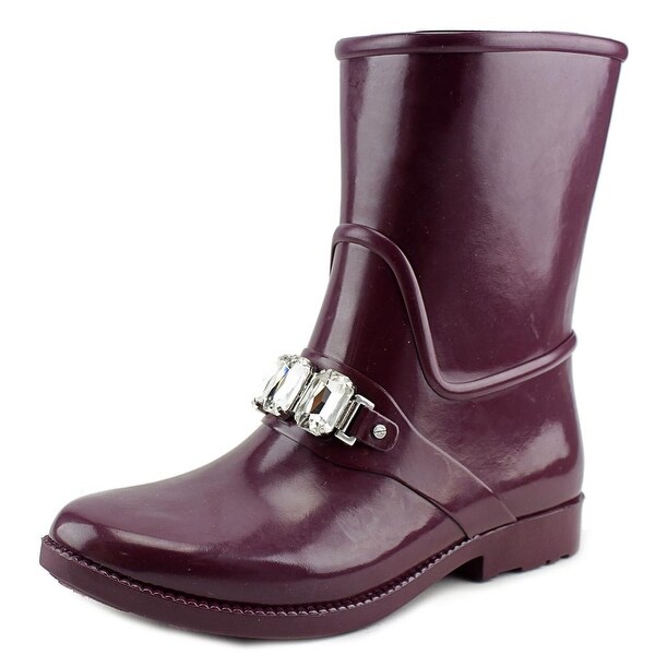 michael kors boots womens purple