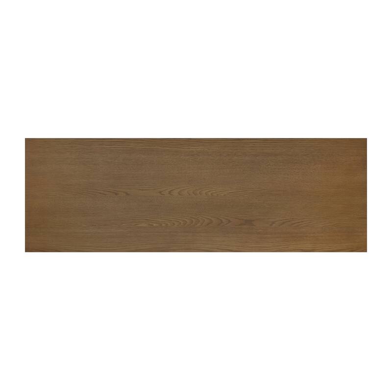 Barnstone Cornice Iron and Wood Entryway Console Table by iNSPIRE Q Artisan