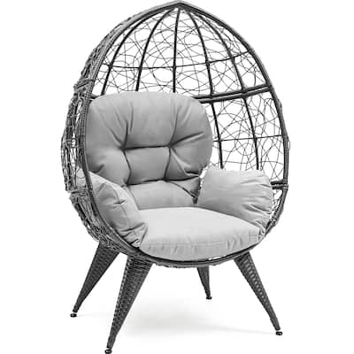 Egg chair with bracket
