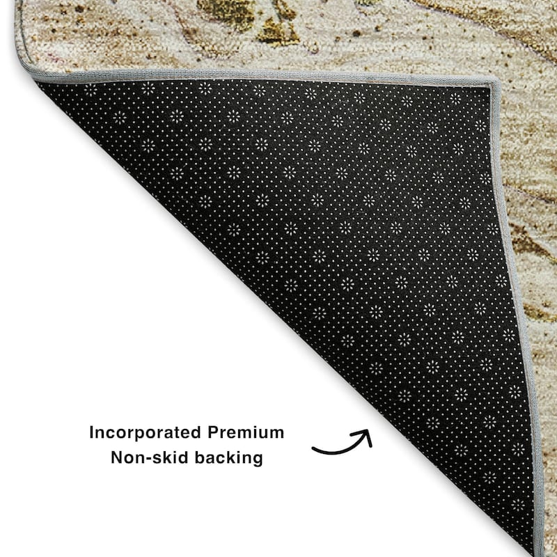 Premium Washable Super Soft Abstract Tamra Mayfield Rug