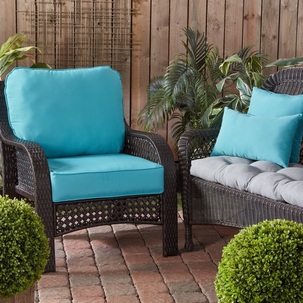 Outdoor Deep Seat Cushion Covers Back Cushion Outdoor Seat Cushion