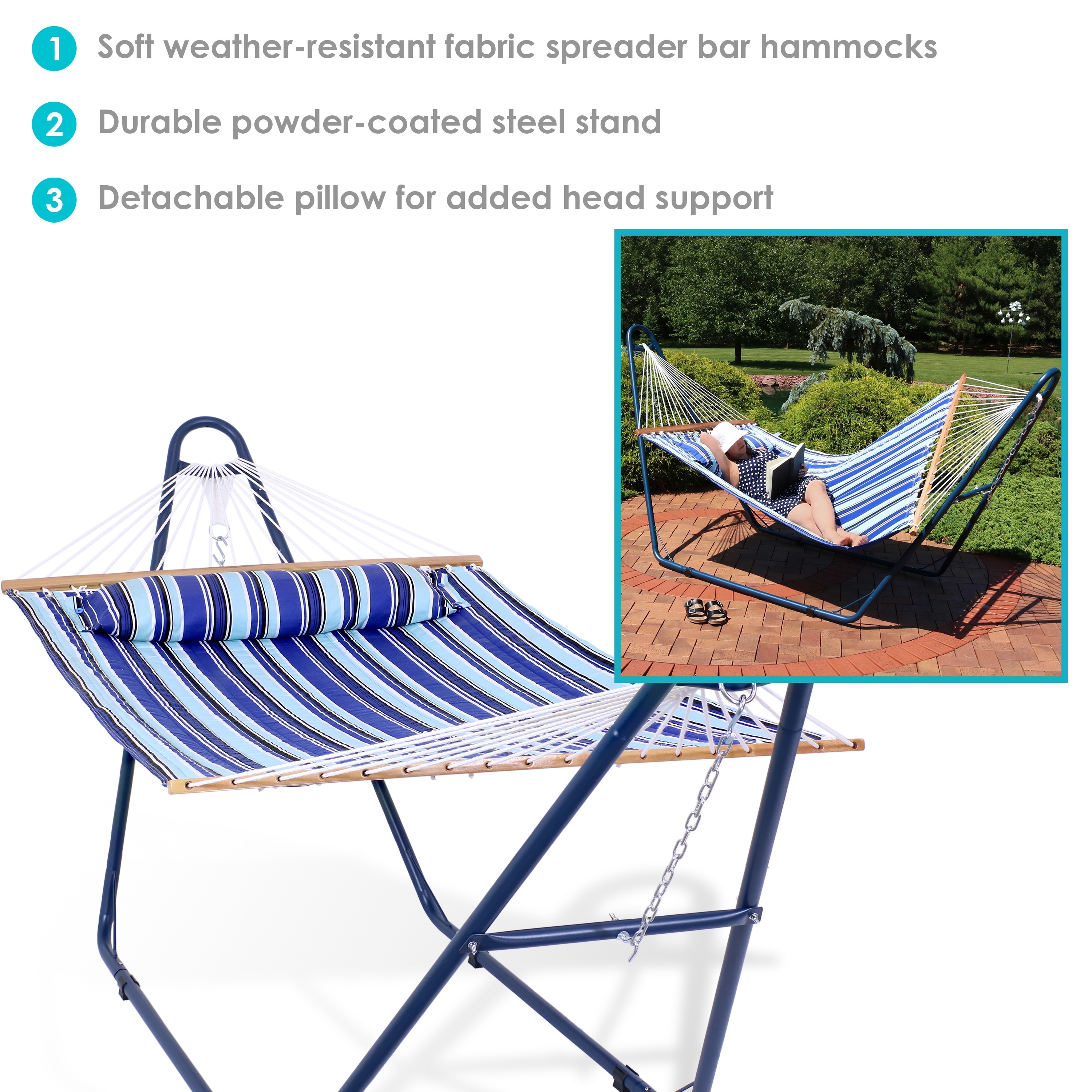 Catalina 3 seat store cushion swing
