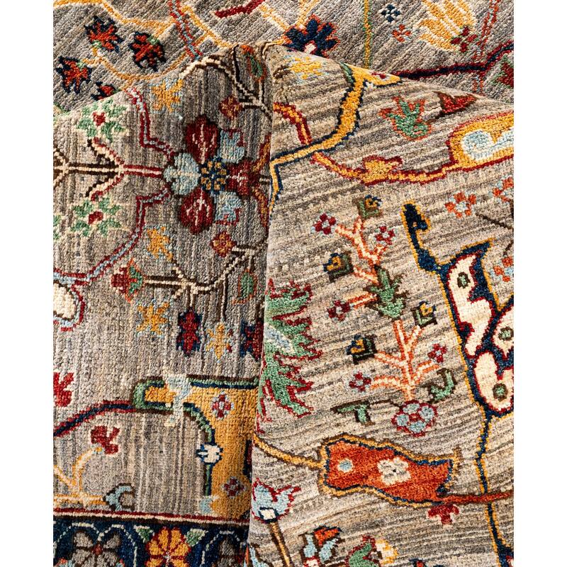 Serapi One-of-a-Kind Hand-Knotted Area Rug - Brown - 8' 3" x 9' 10"