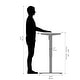 preview thumbnail 11 of 50, Upstand 30" x 60" Standing Desk by Bestar