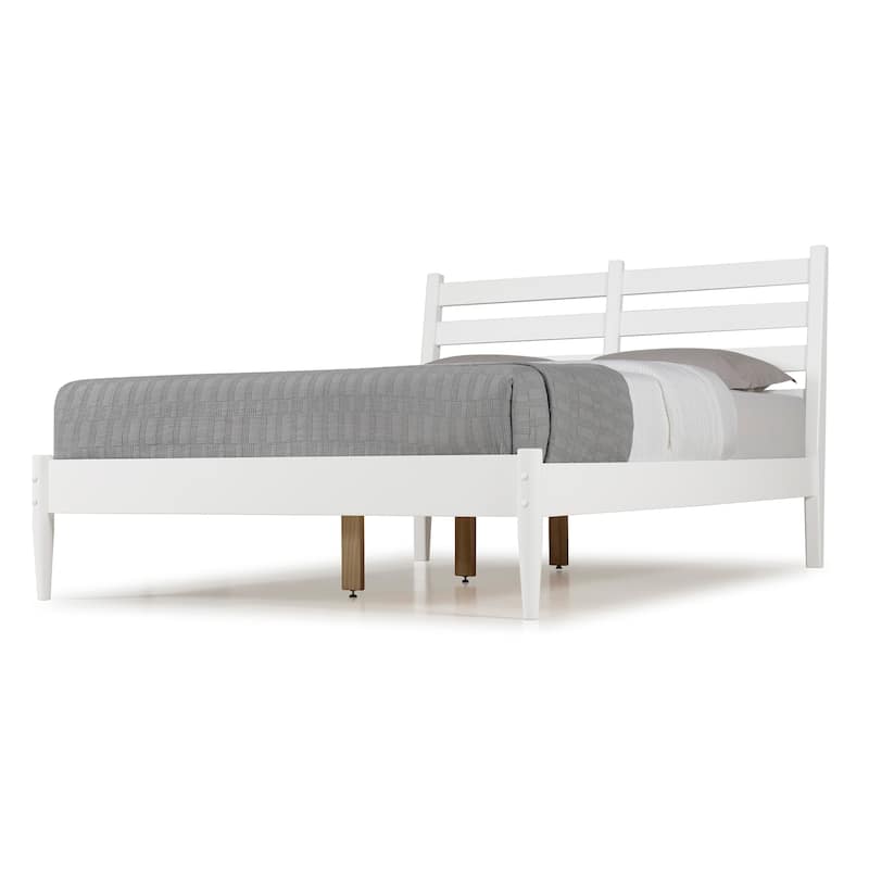 Mid-Century Slat Bed - Full Size