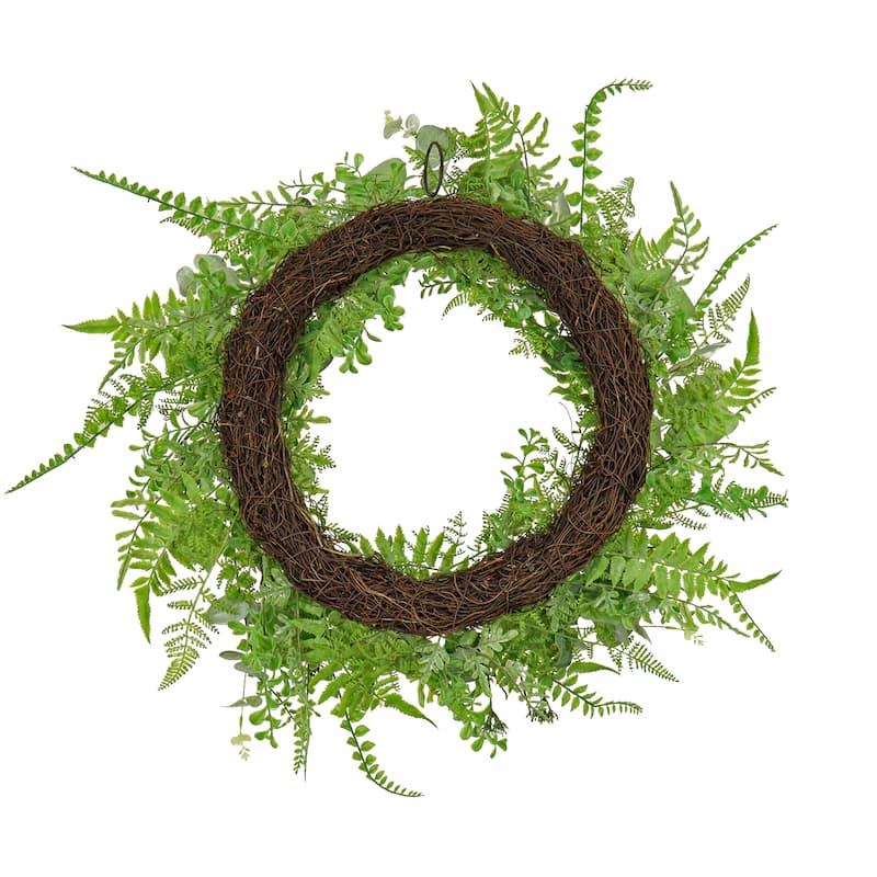 National Tree Company 26 inch Artificial Spring Wreath, Realistic Decoration for Front Door or Indoor Décor​