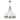 Geringer 25'' Wide 5-Light Chandelier - Charcoal