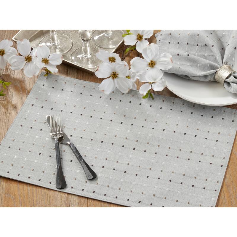 Stitched Line Table Mats (Set of 4)