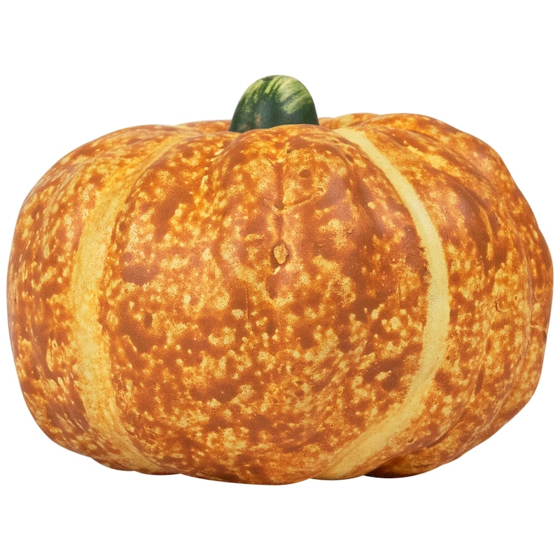 6pc Fall Harvest Ceramic Pumpkins Decoration Set