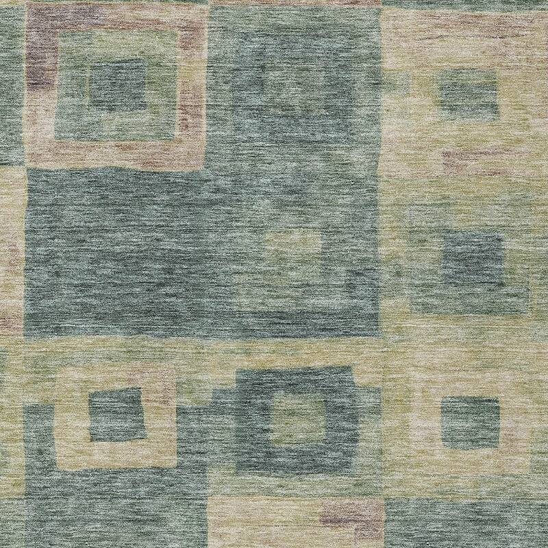 HomeRoots Geometric Transitional Rectangle Outdoor Rug