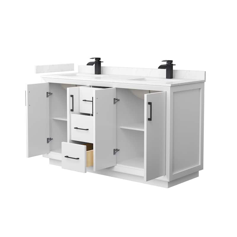 Wyndham Collection WCF414160D-VCA-UNSMXX Strada 60" Free Standing