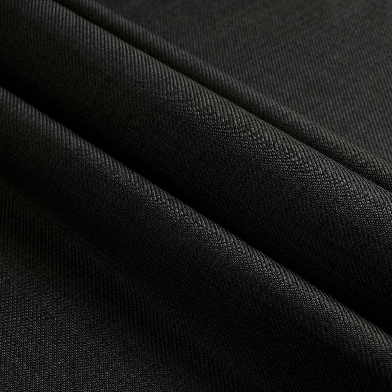 Exclusive Fabrics Vienna Basic Solid Linen Curtains (2 Panel) Blackout Curtains For Bedroom & Living Room Curtains