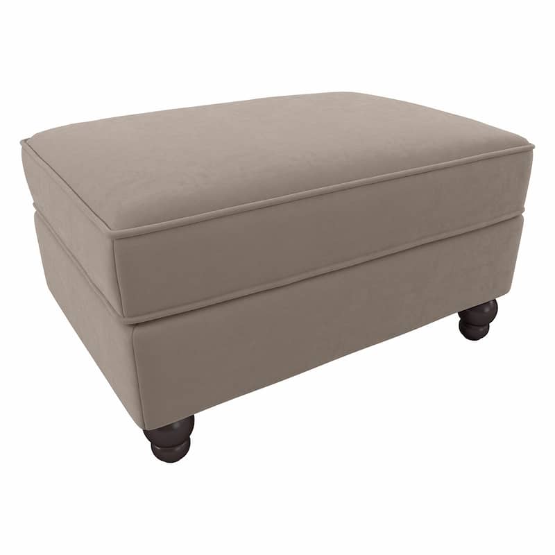 Bush Furniture Coventry Large Upholstered Storage Ottoman