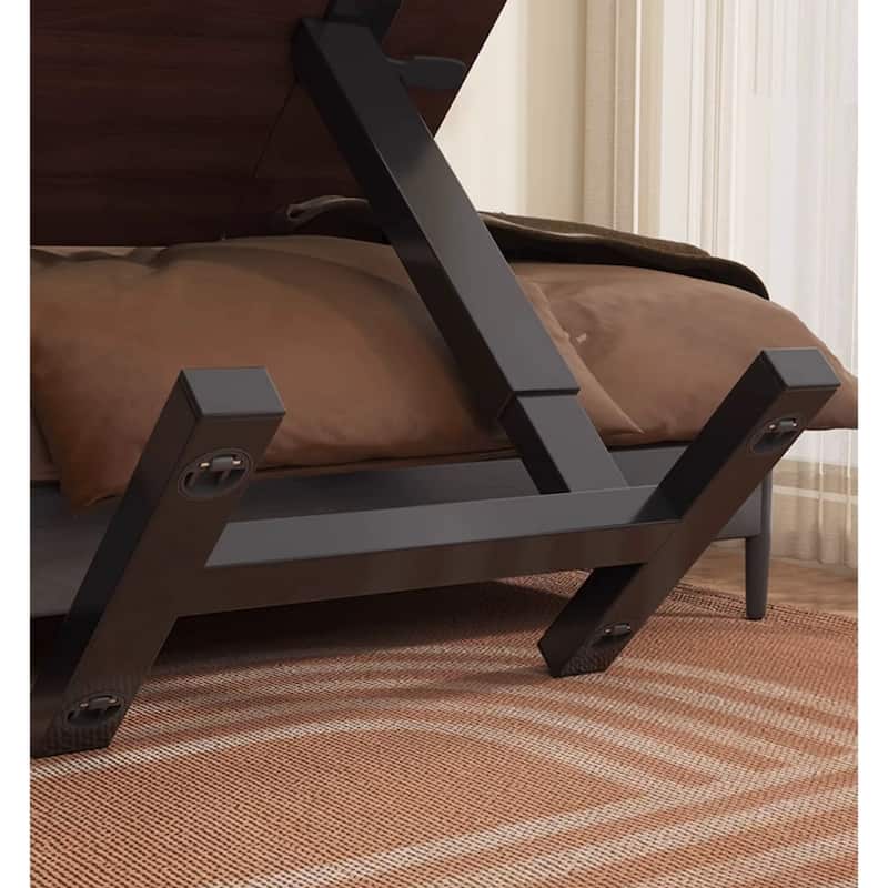 Mobile Rolling Overbed Table with Adjustable Tilting Laptop Tray