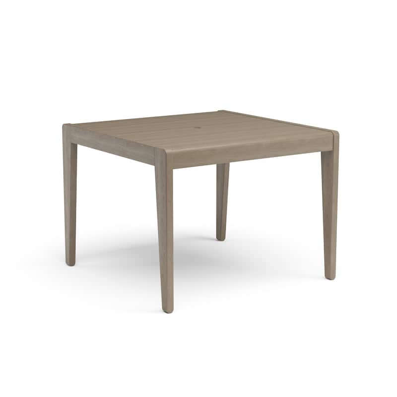 Homestyles Sustain Brown Wood Outdoor Dining Table - 40" x 40" x 30" - Brown