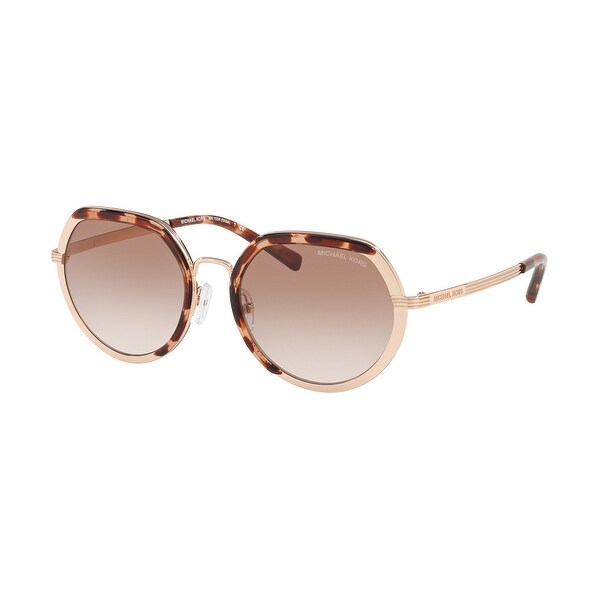 Michael Kors MK1034 333613 53 Rose Gold Woman Irregular Sunglasses. Opens flyout.