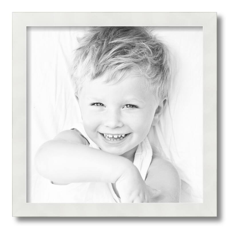 ArtToFrames Metro Modern 16x16 Inch Picture Frame, 1.25 Inch MDF Poster Frame Available in Multiple Colors (FRBW26-16x16)