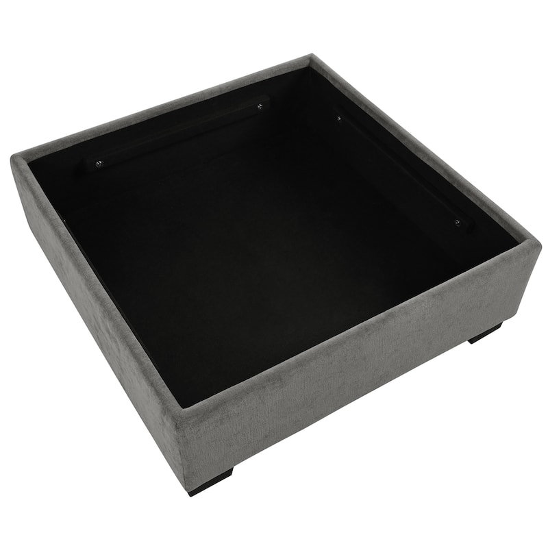 Roomfitters Large U-Shaped Modular Sectional Sofa with 2 Ottomans, Chenille Fabric L-Shaped Corner Couch for Living Room